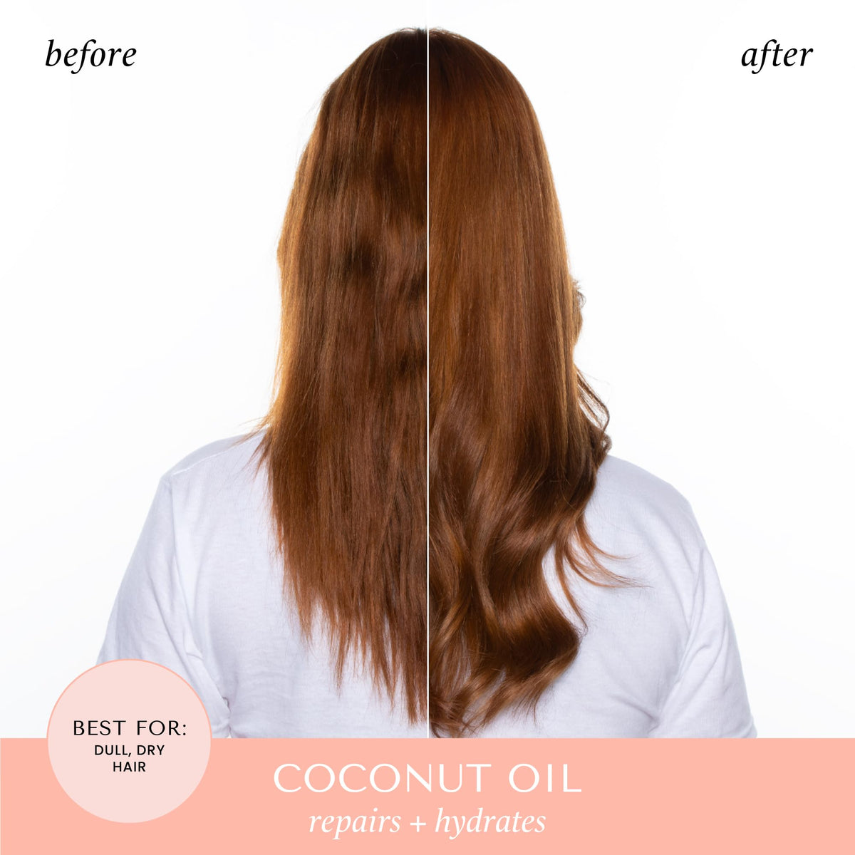 Coconut Nourishing Shampoo + Conditioner Set Sulfate-Free 12oz each V70439