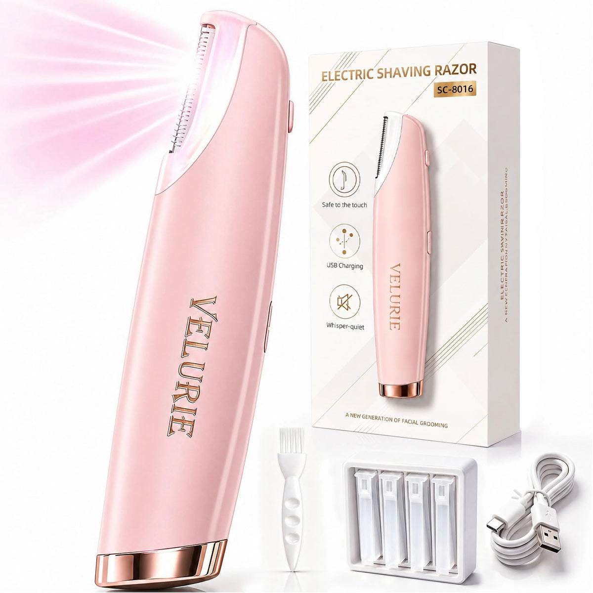 Pink Dermaplane Razor B500