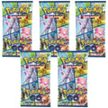 Pokemon TCG 5 Booster Packs English Trading Card Game C27266