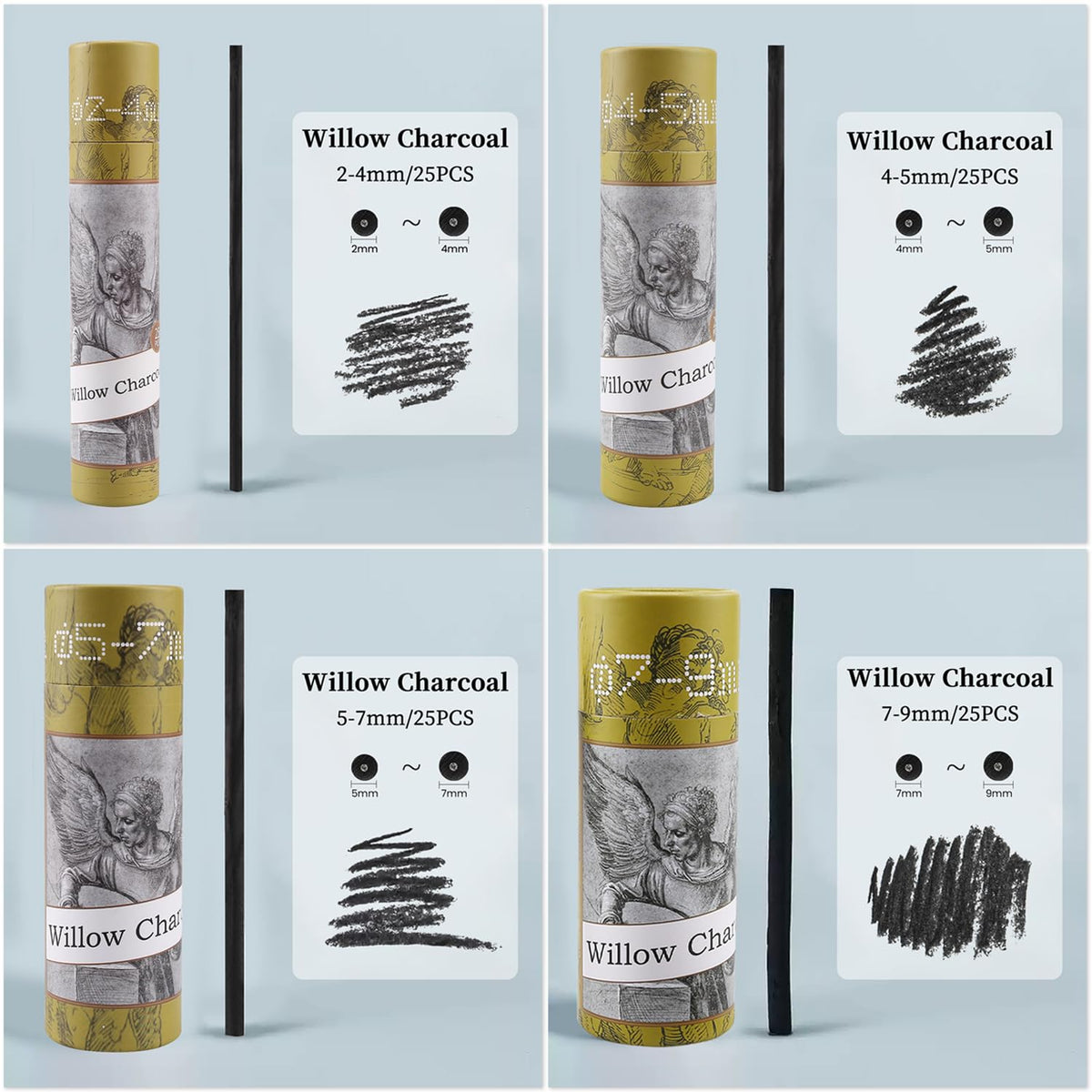 Willow Charcoal Sticks K31125
