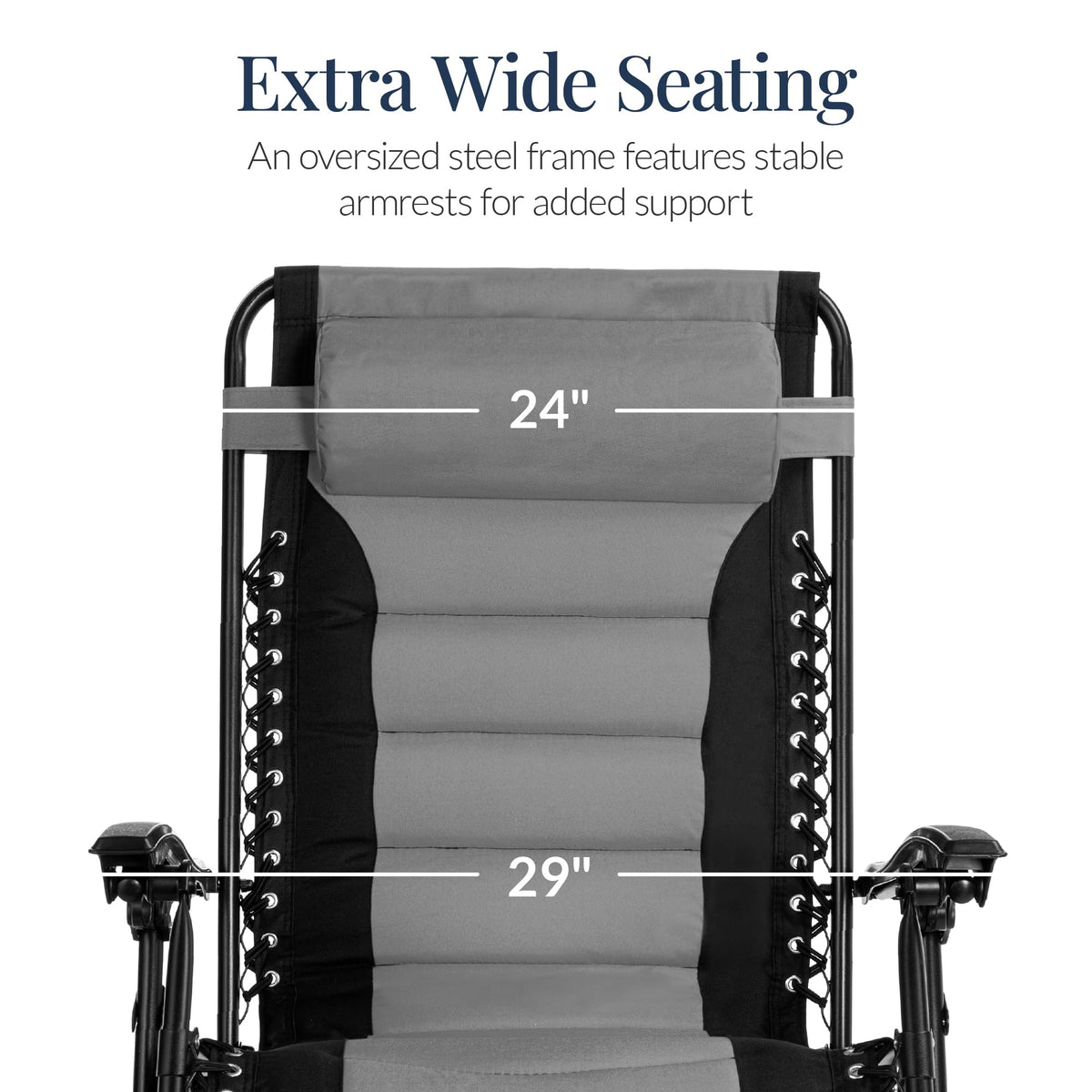 Oversized Padded Zero Gravity Chair Recliner B184