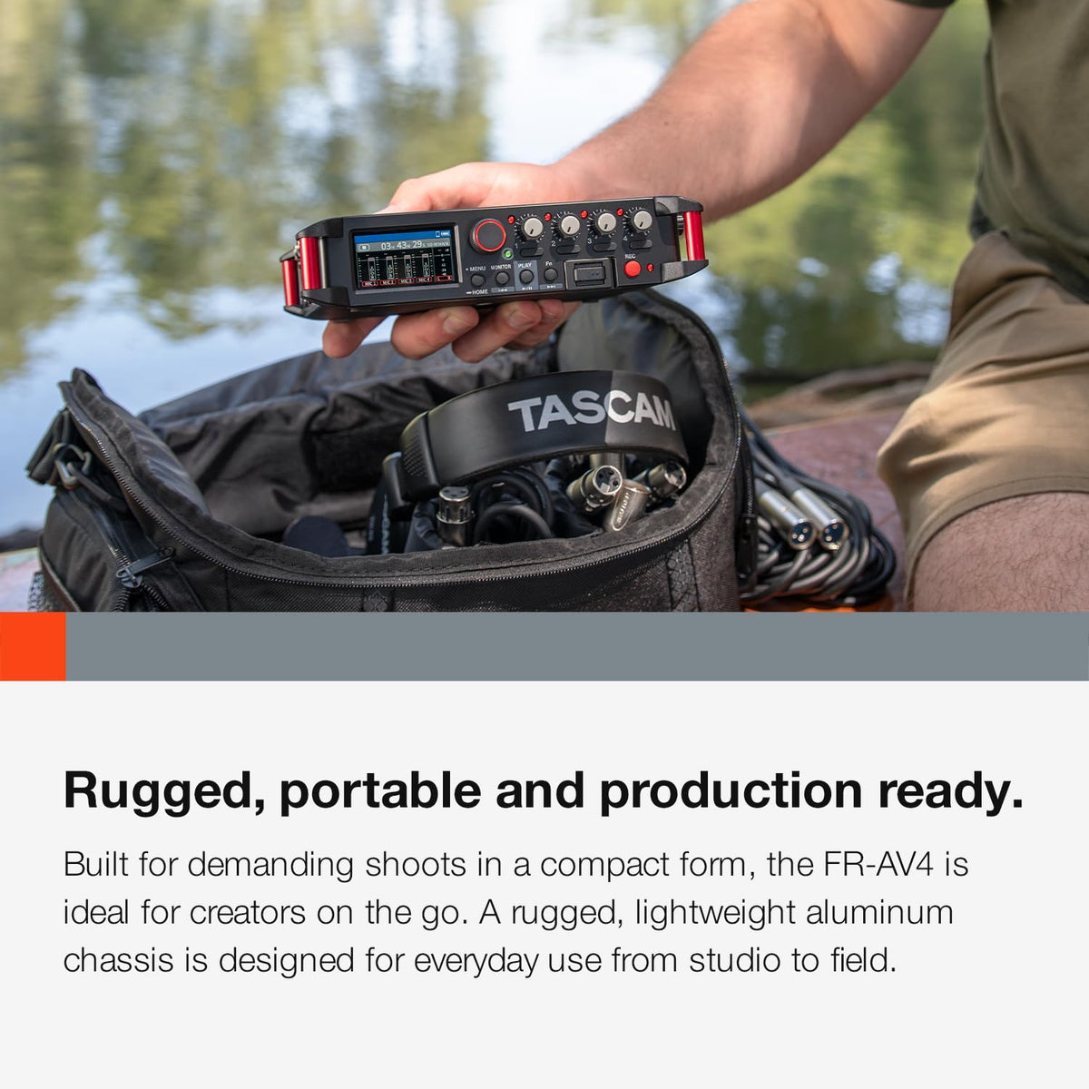 4-Channel 32-Bit Float Field Recorder with Mixer I538