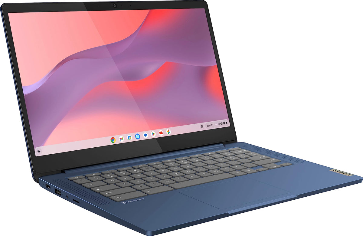 14'' FHD Touchscreen Slim Light Laptop Computer, 4GB RAM, 64GB eMMC, Chrome OS, Abyss Blue G298853