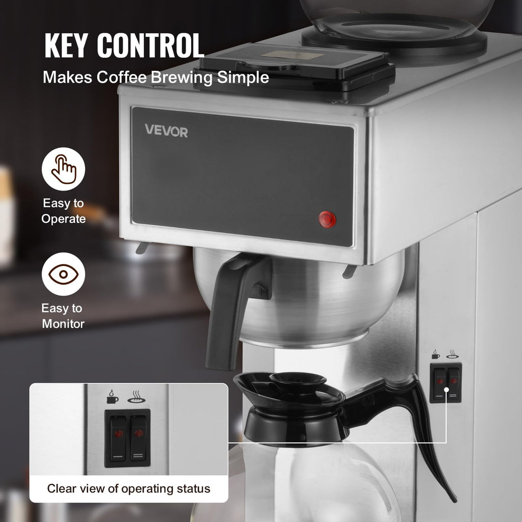 Commercial Drip Coffee Maker 12 Cups O5977