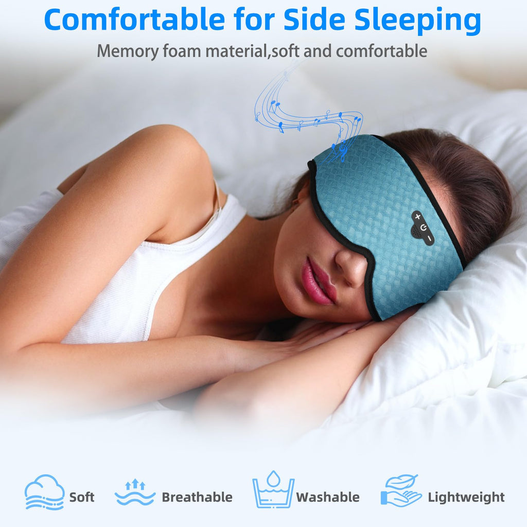 Adjustable Bluetooth 3D Sleep Mask Q89582
