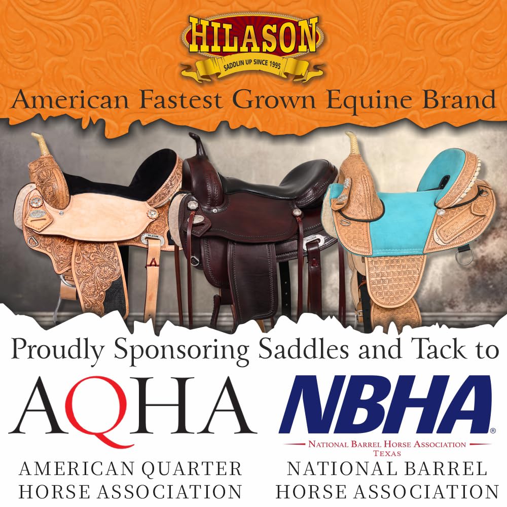 Brown Leather Western Horse Saddle X8726