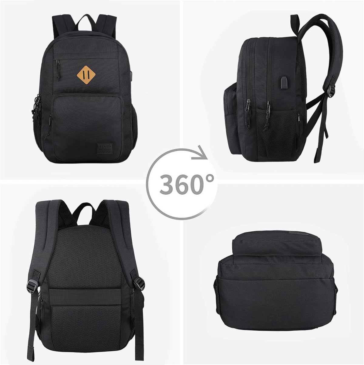 Anti Theft Laptop Backpack with USB Charging Port U9736