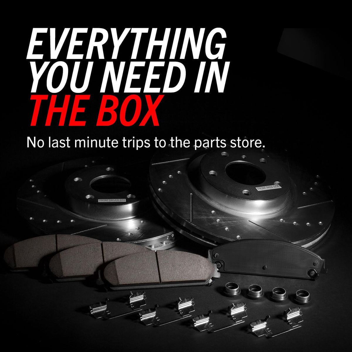 Brake Pad & Rotor Kit V905