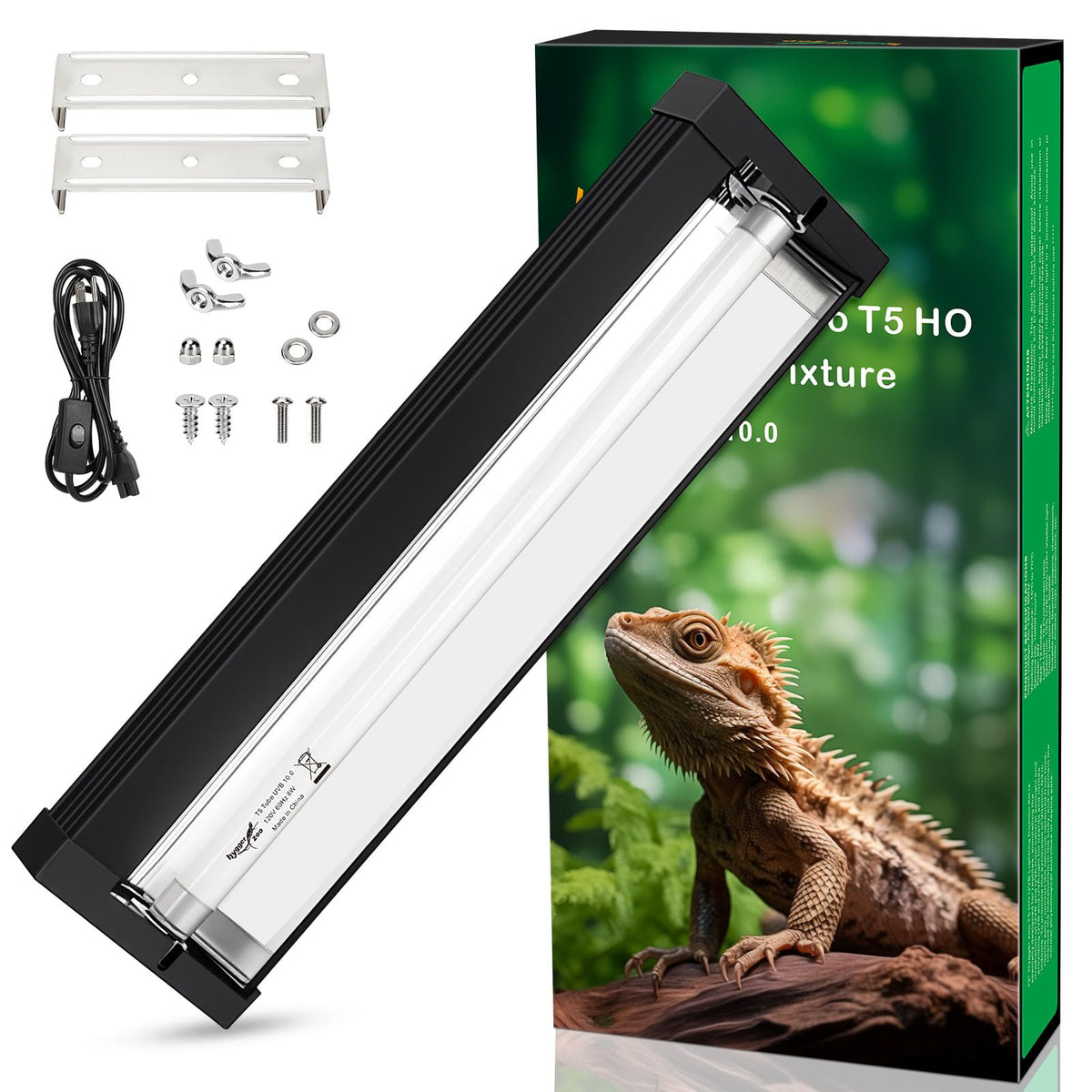 8W UVB Reptile Light Fixture Kit P1092
