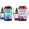 Natural Oral Flea and Tick Drops with Multivitamin for Pets Z151045