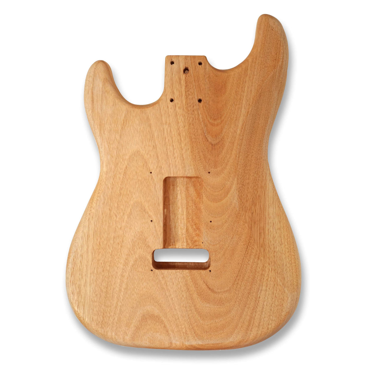 Electric Guitar Kit Okoume Body Maple Neck Ebony Fingerboard F4041