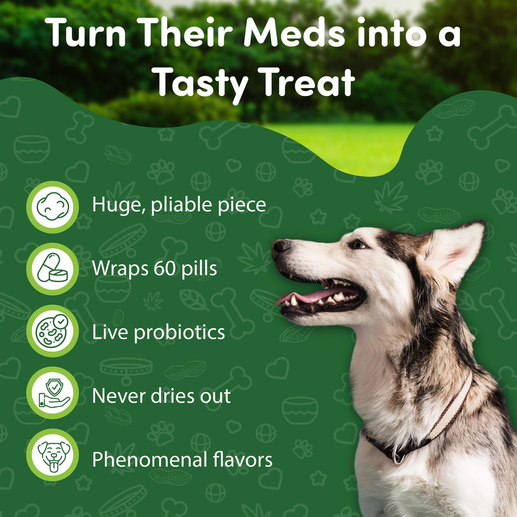 Bacon Flavor Dog Pill Wrap J2536