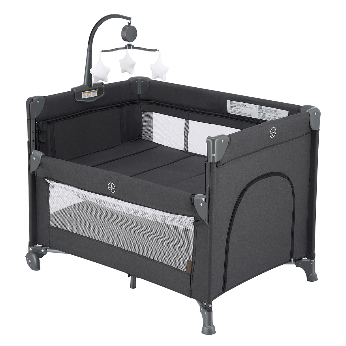 2-in-1 Pack and Play with Mattress, Bassinet and Playpen R41179