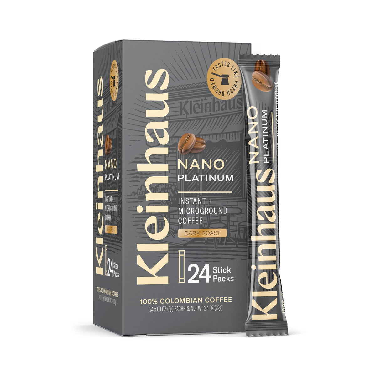Dark Roast Instant Coffee Packets K645