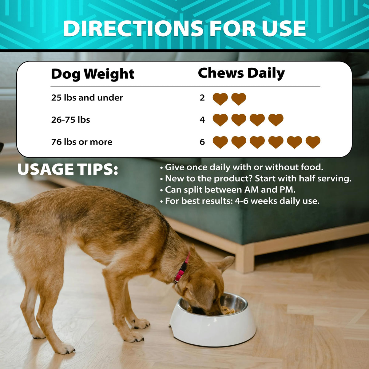 Natural Flea & Tick Chews for Dogs A279930
