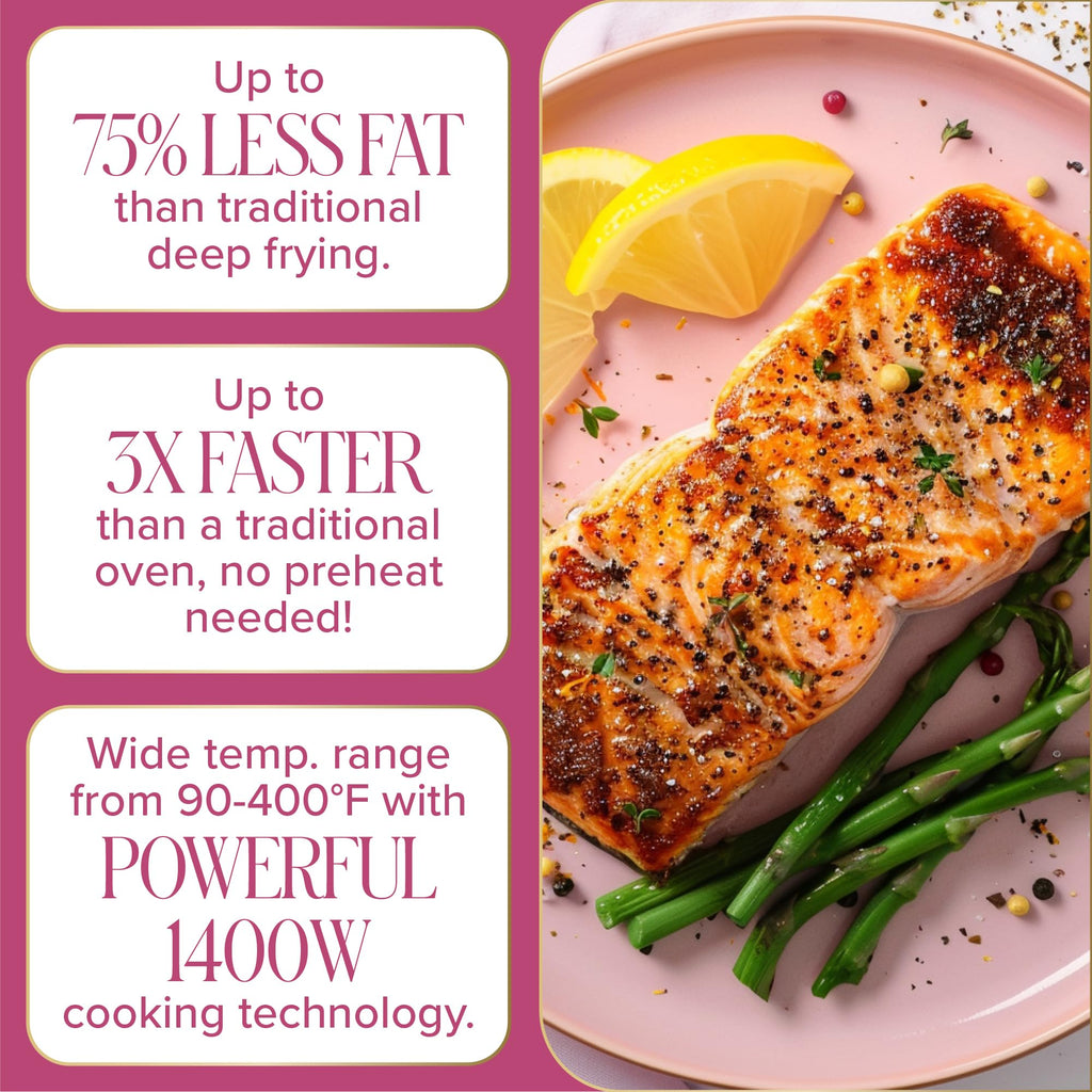 6-Quart Nonstick Air Fryer L690