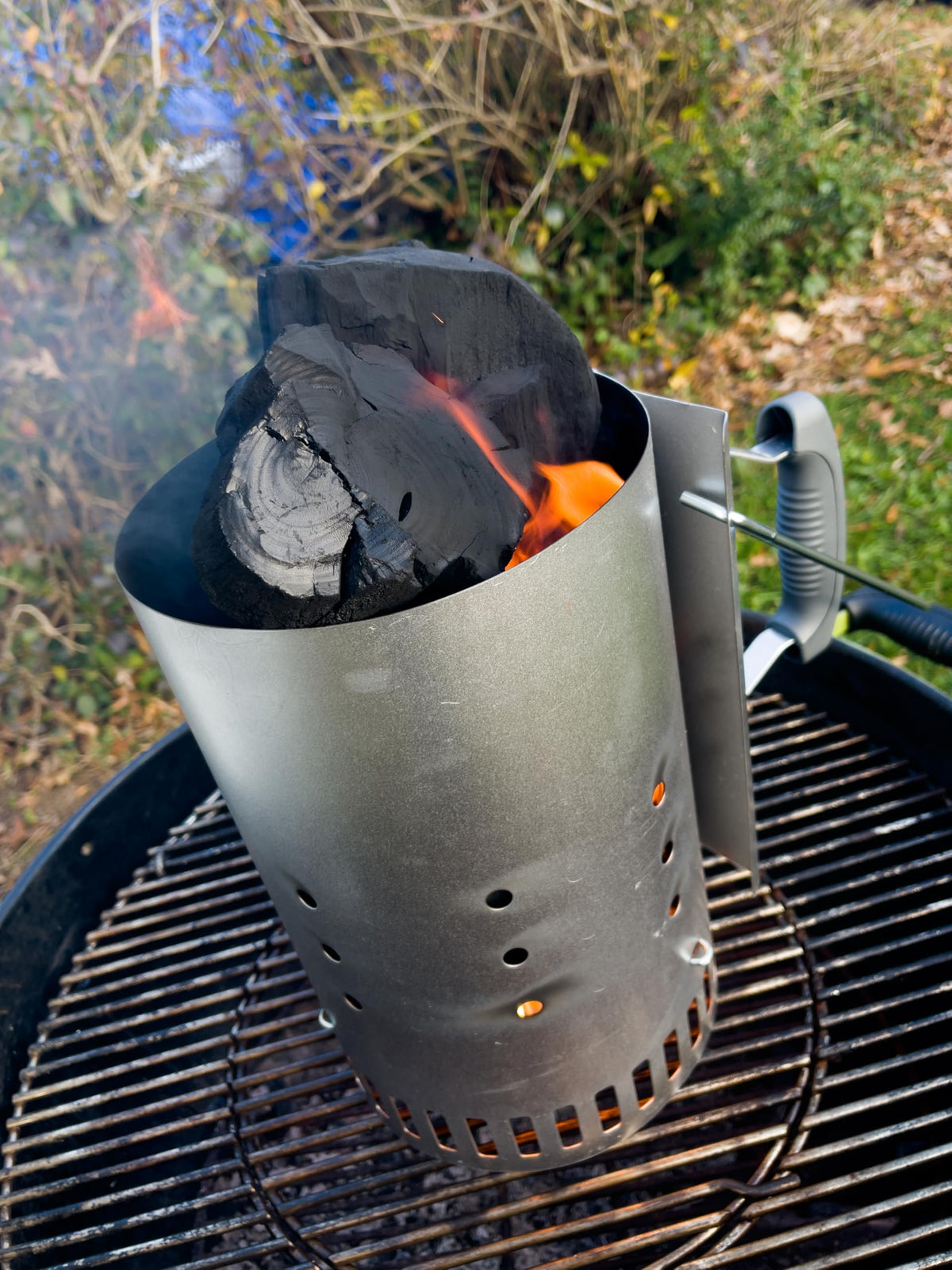 Extra Large Lump Charcoal White Quebracho Wood 33lb T82654