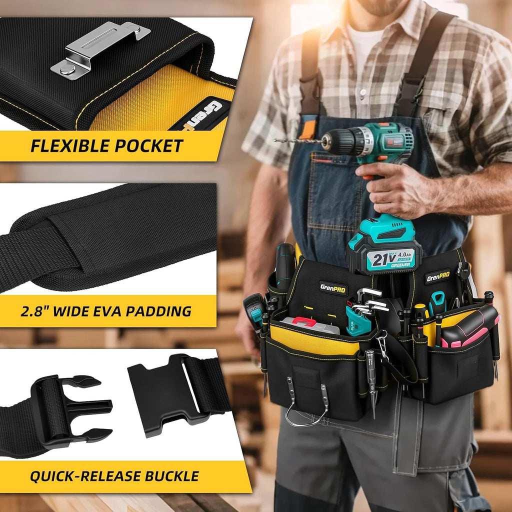 Magnetic 29 Pocket Tool Belt K73218