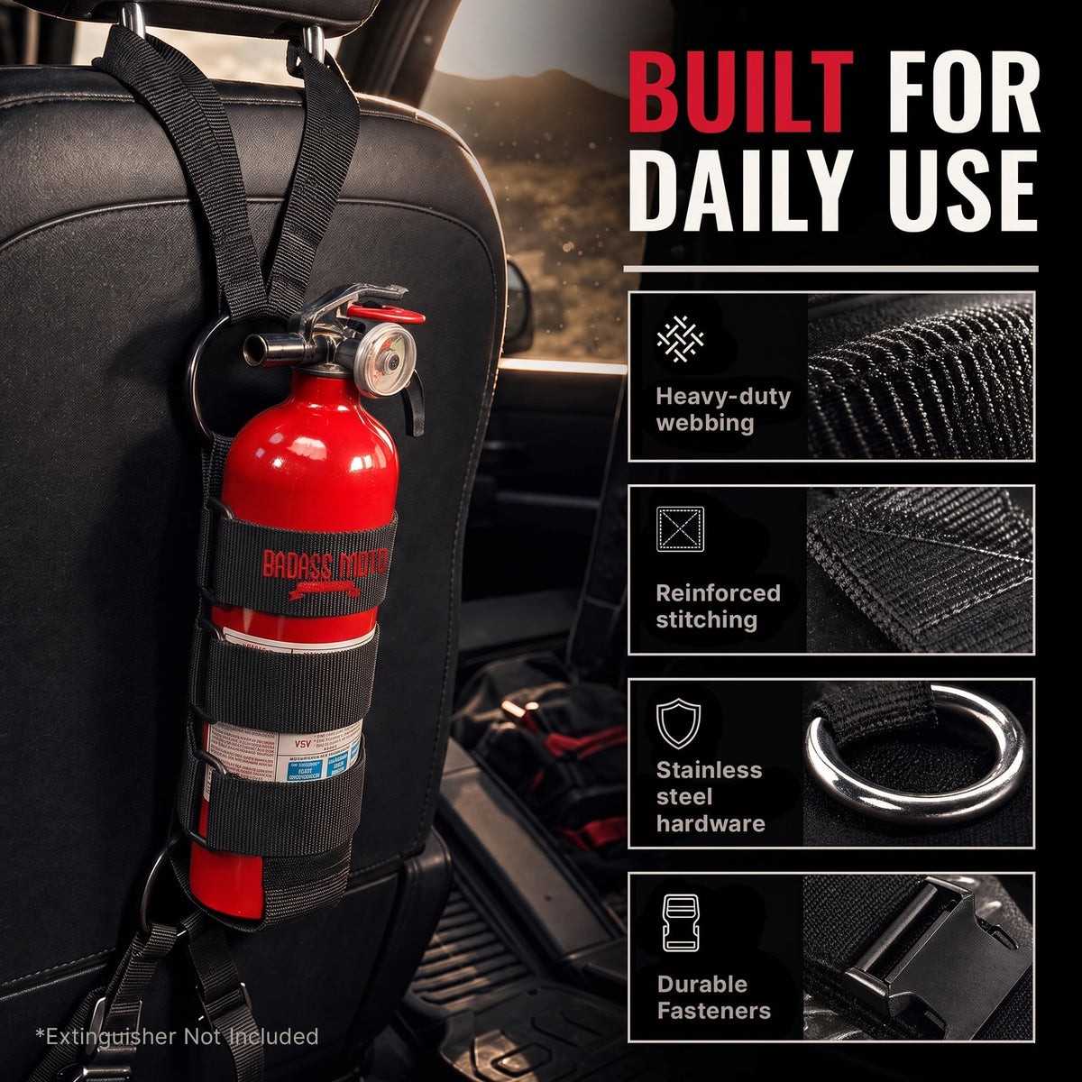 Car Fire Extinguisher Mount G8705