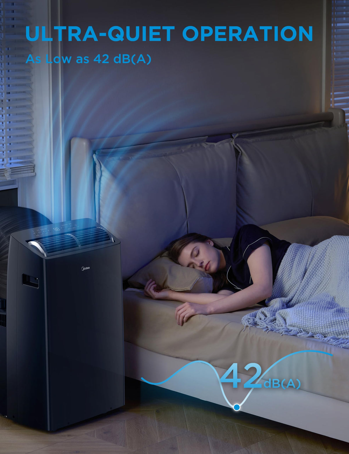 14,000 BTU Portable Air Conditioner with Heat B902364