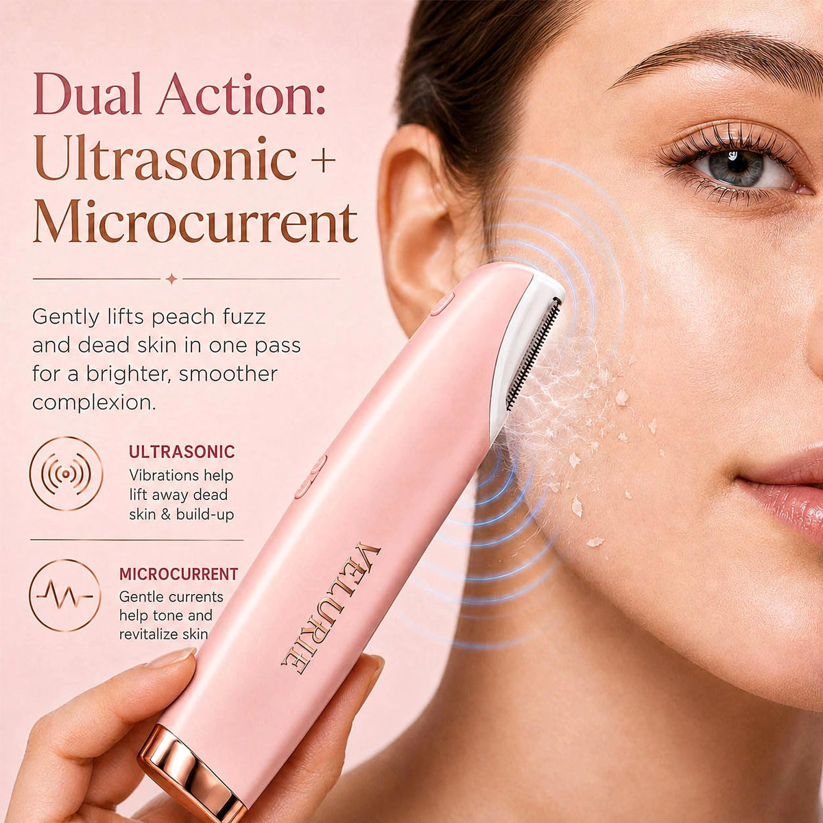 Pink Dermaplane Razor B500