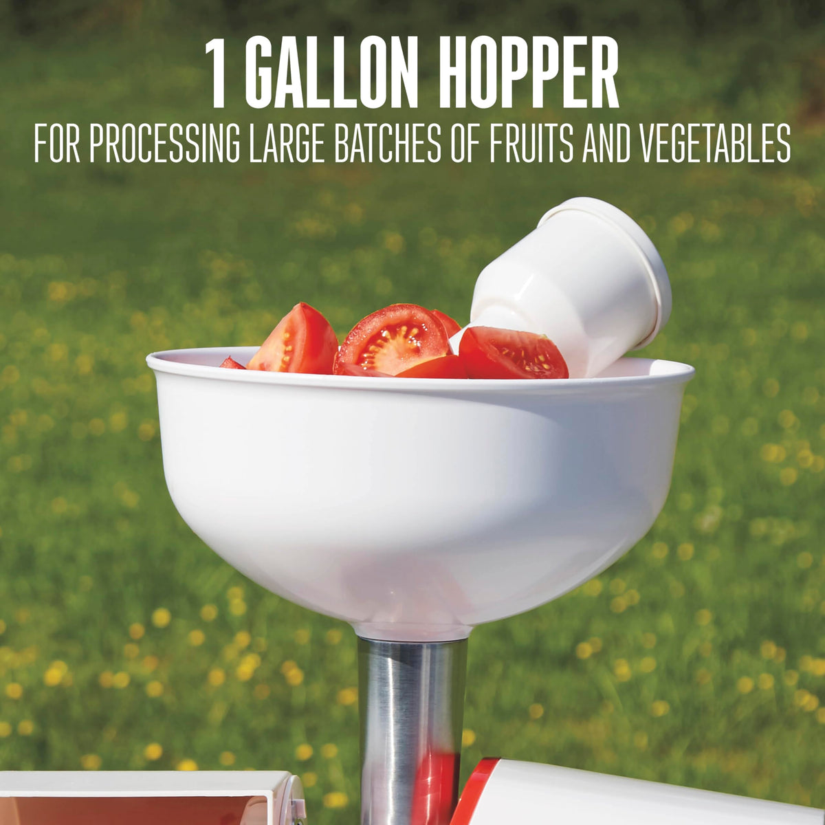 Electric Tomato Strainer, Food Mill & Sauce Maker A83885