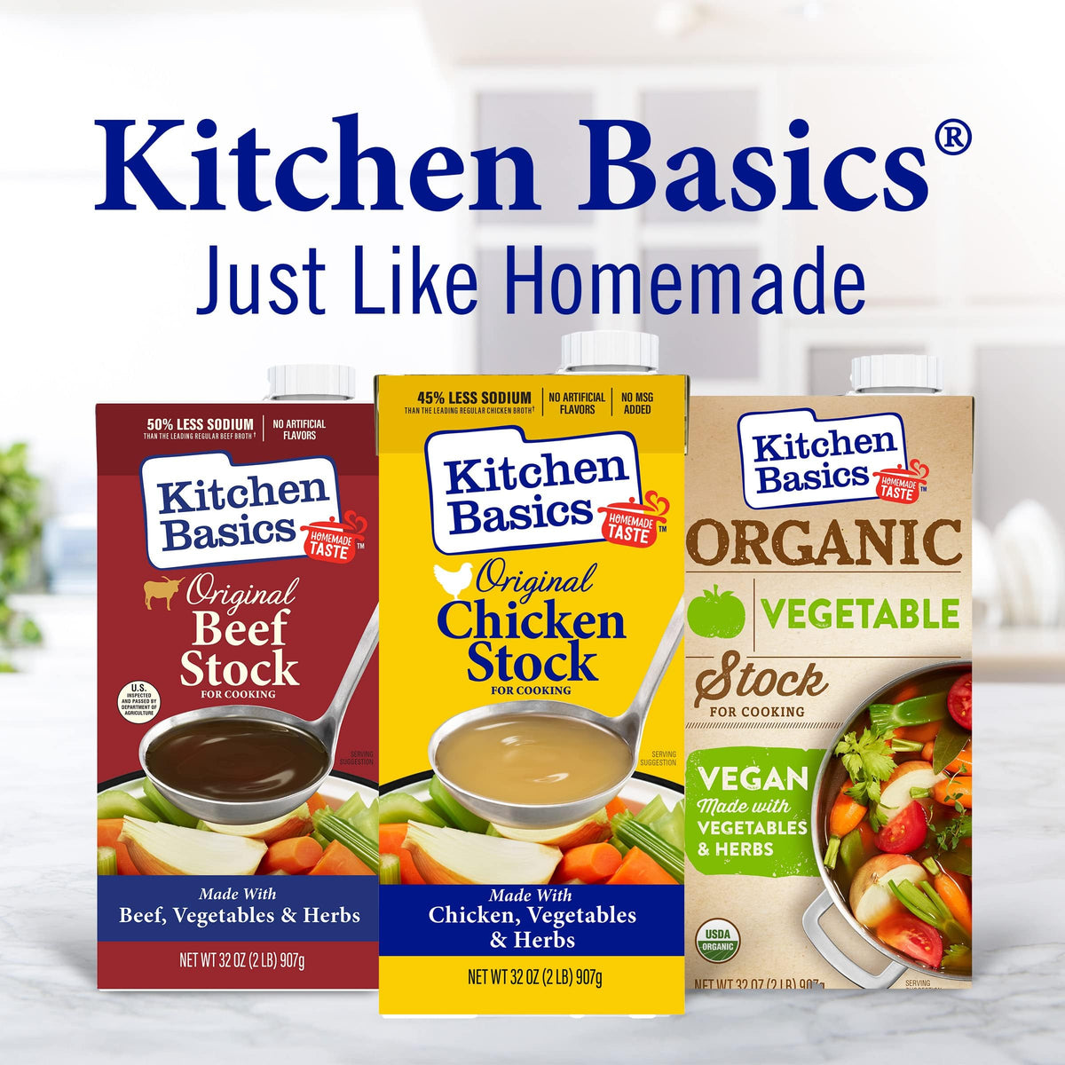 Chicken Bone Broth 32 oz Carton A704
