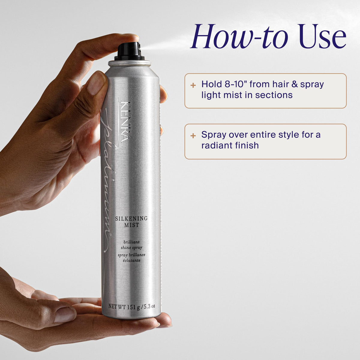 Silkening Mist Shine Spray M960