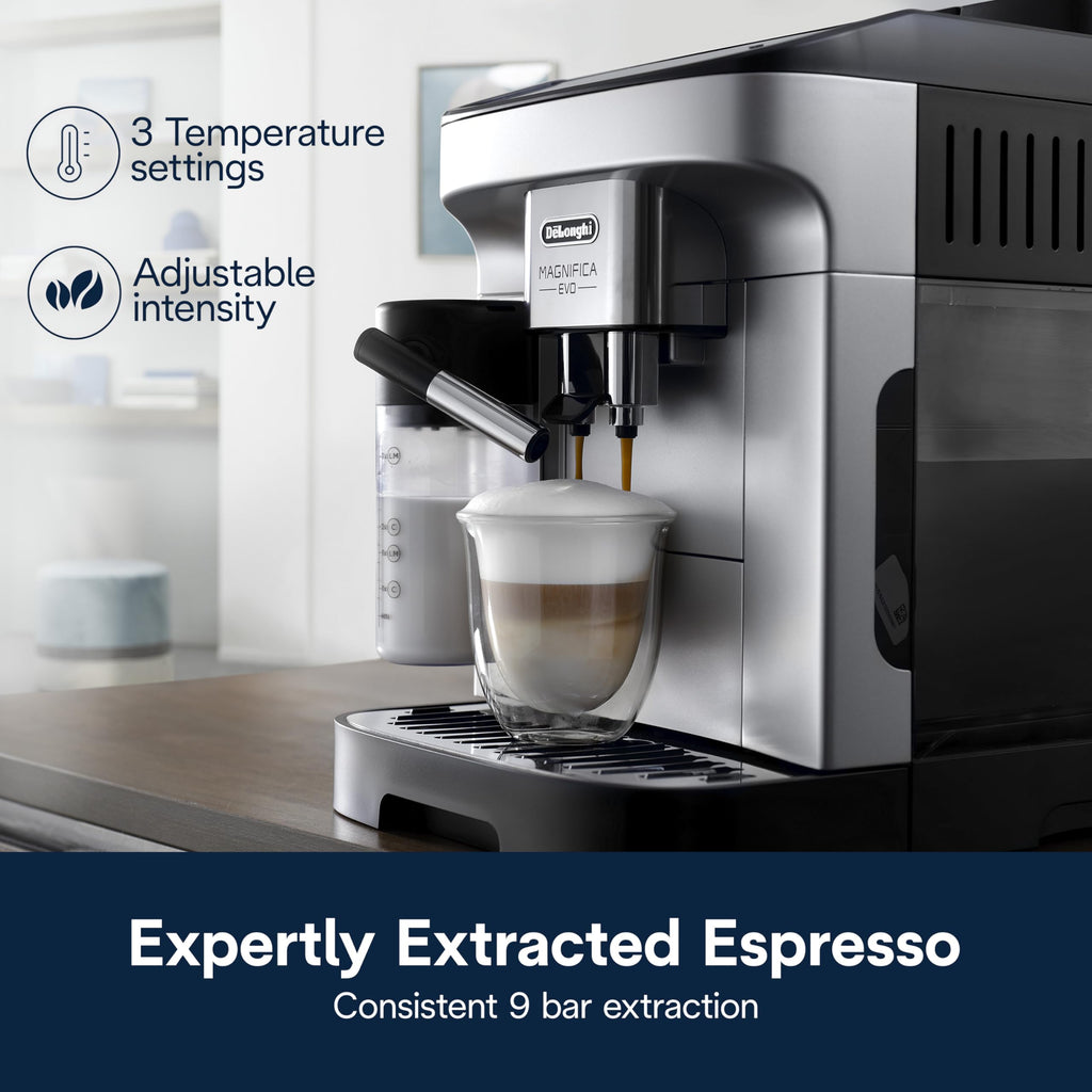 Automatic Espresso Machine with Milk Frother D7401