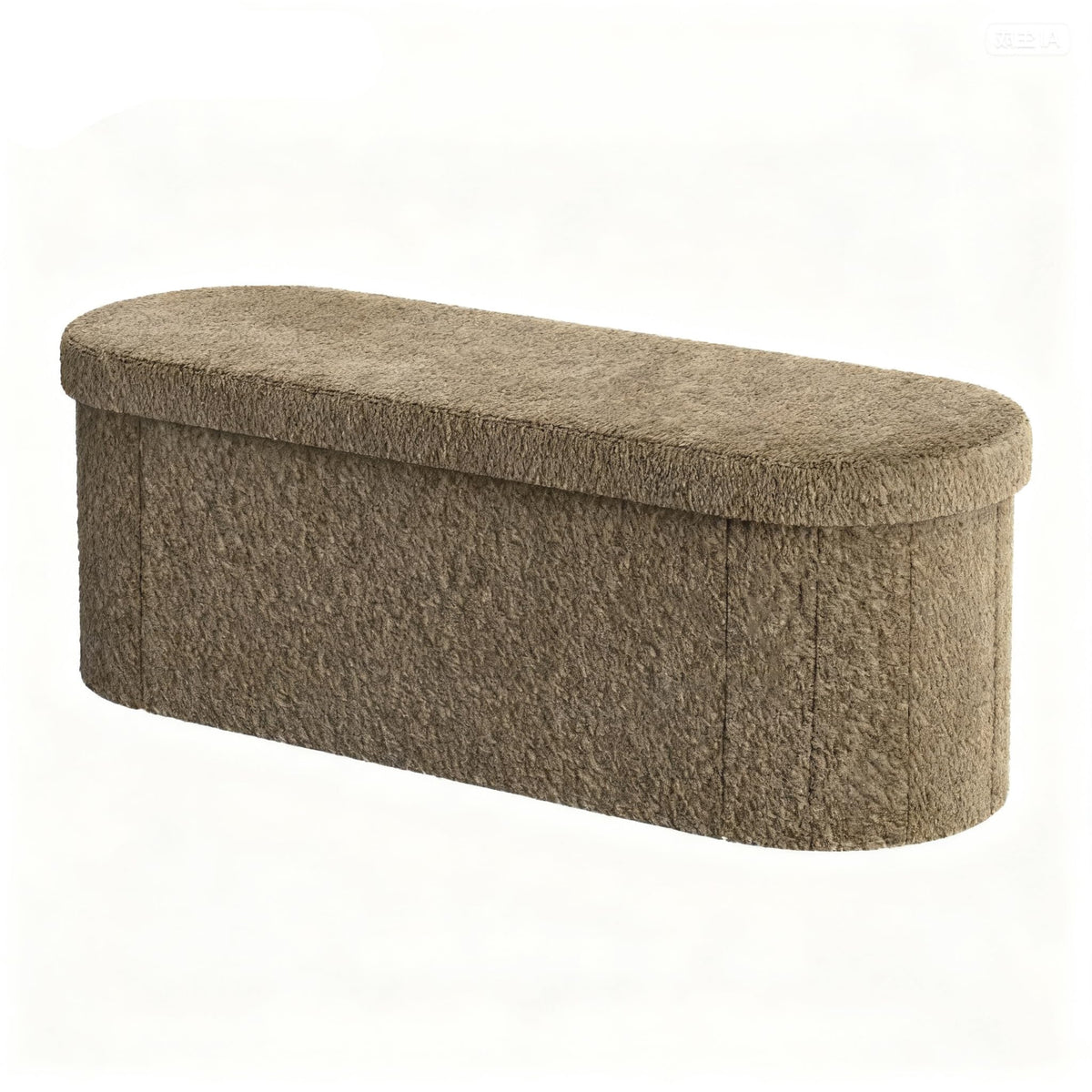 Oval Storage Ottoman F873750