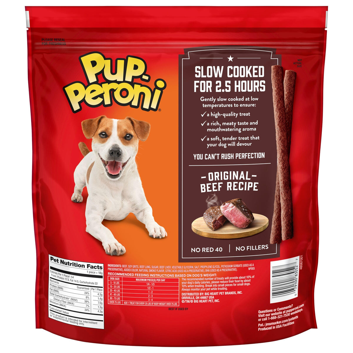 Original Beef Recipe Dog Treats 38 Oz. Bag H33524