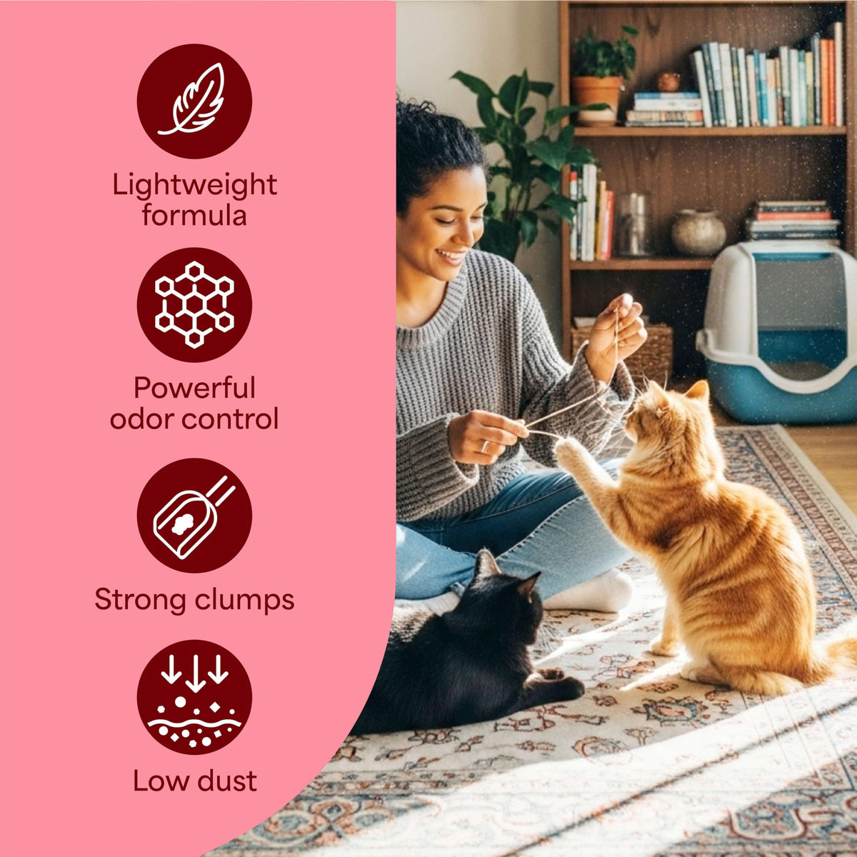 Light Weight Clumping Litter 11.5 lb. 2Pk O2880