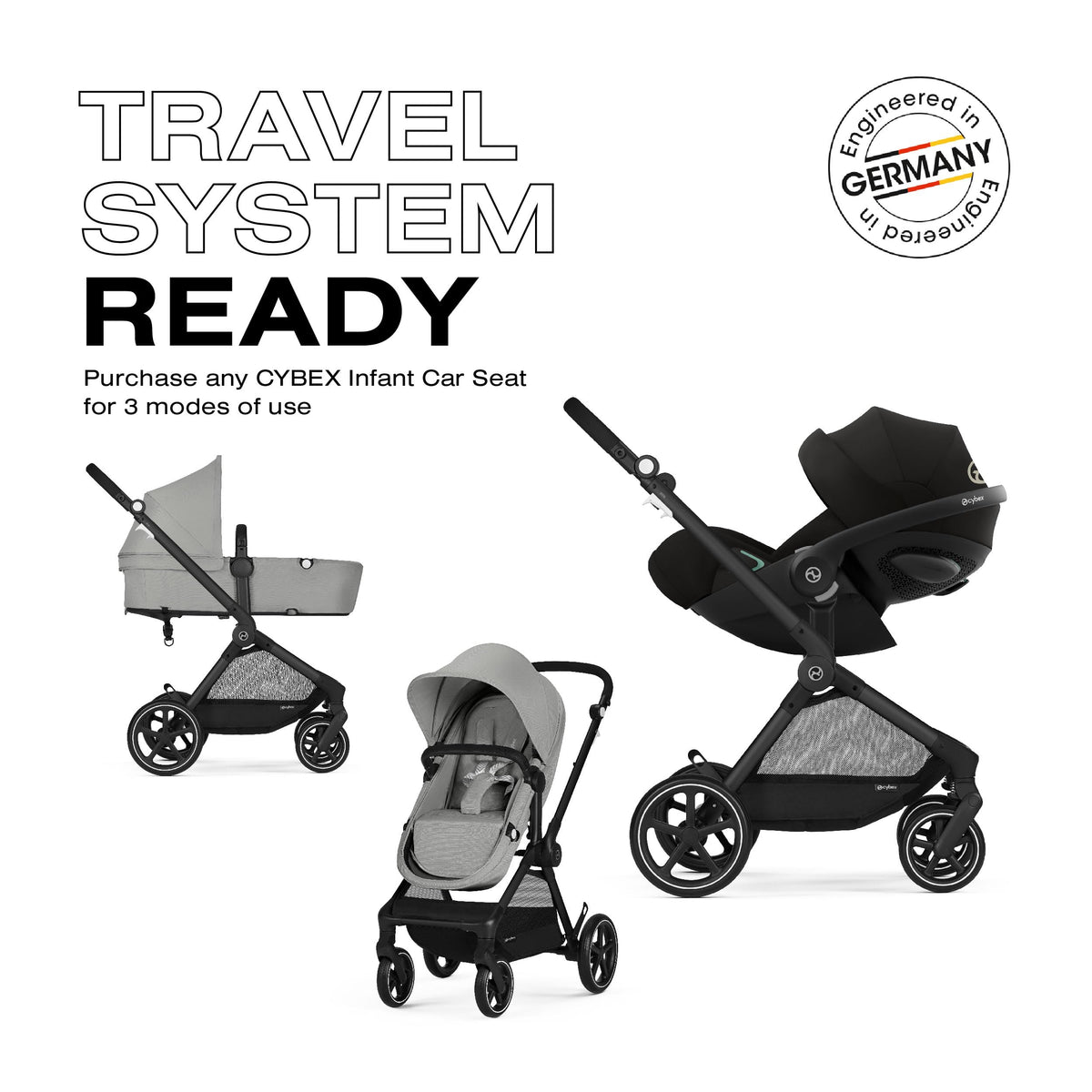 2-in-1 Baby Stroller C522