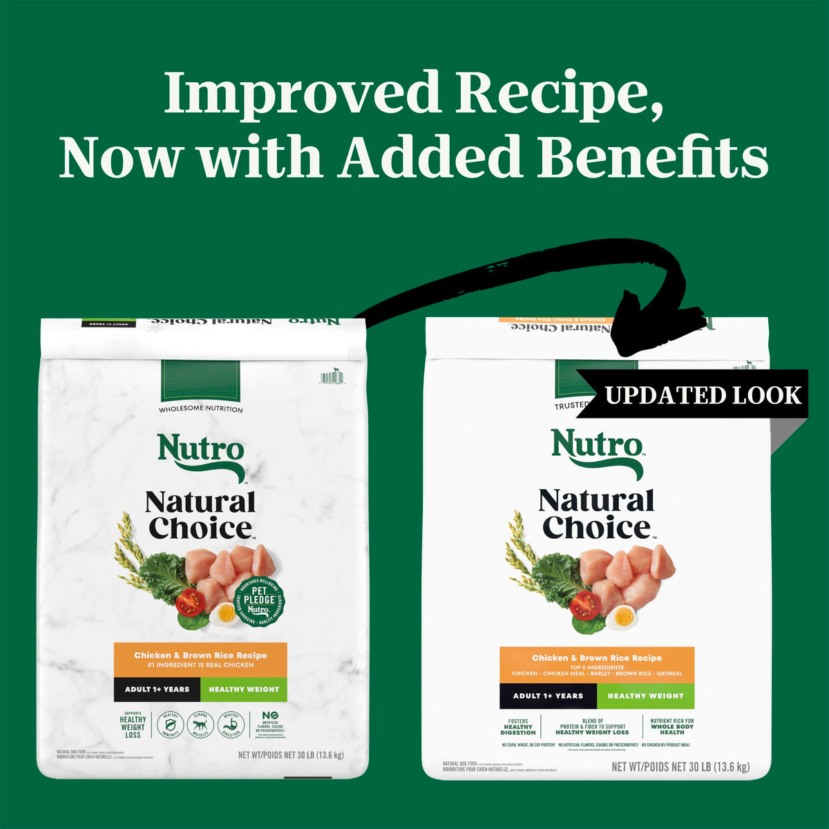 Healthy Weight Chicken & Rice Dry Dog Food 30 lb W153402