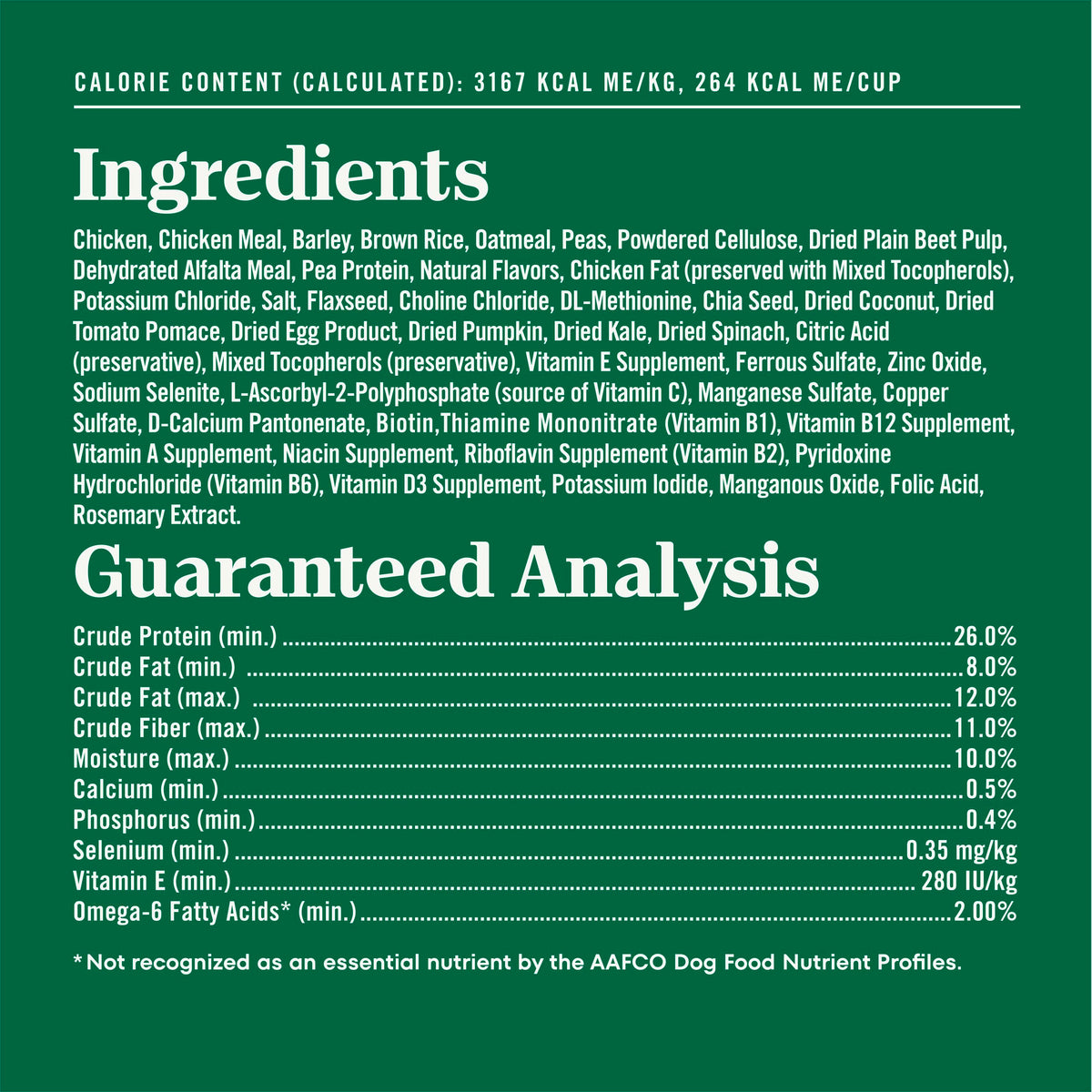 Healthy Weight Chicken & Rice Dry Dog Food 30 lb W153402