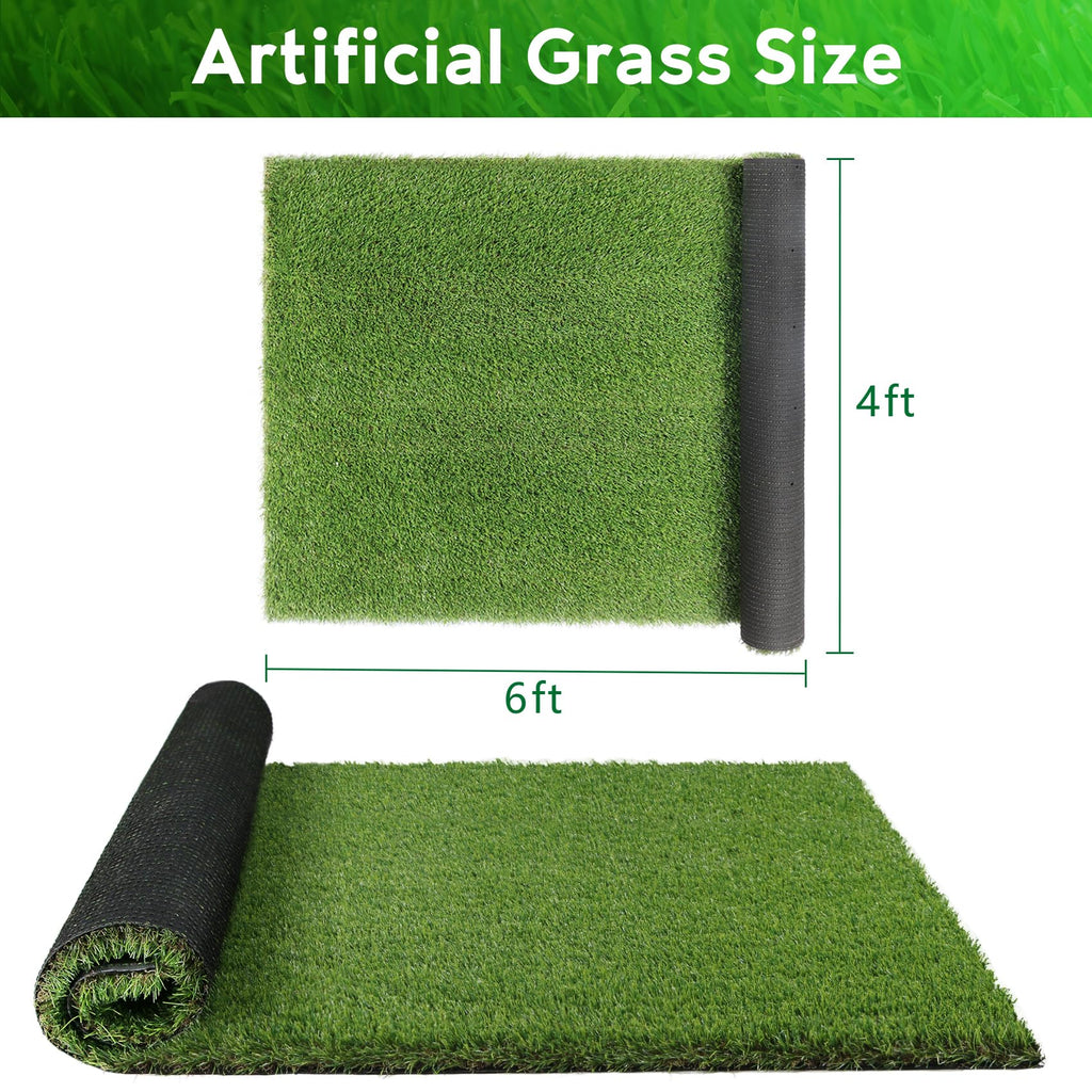 Large Artificial Grass Pad for Dogs Potty, 4 FT X 6 FT V92782
