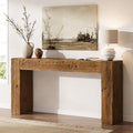 Solid Wood 63-Inch Console Table D7055