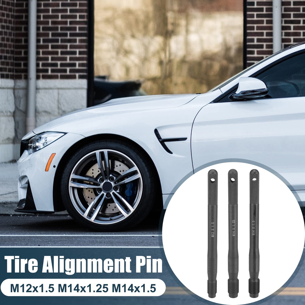 Black M12x1.5 M14x1.5 M14x1.25 Wheel Hangers Alignment Pin Q983