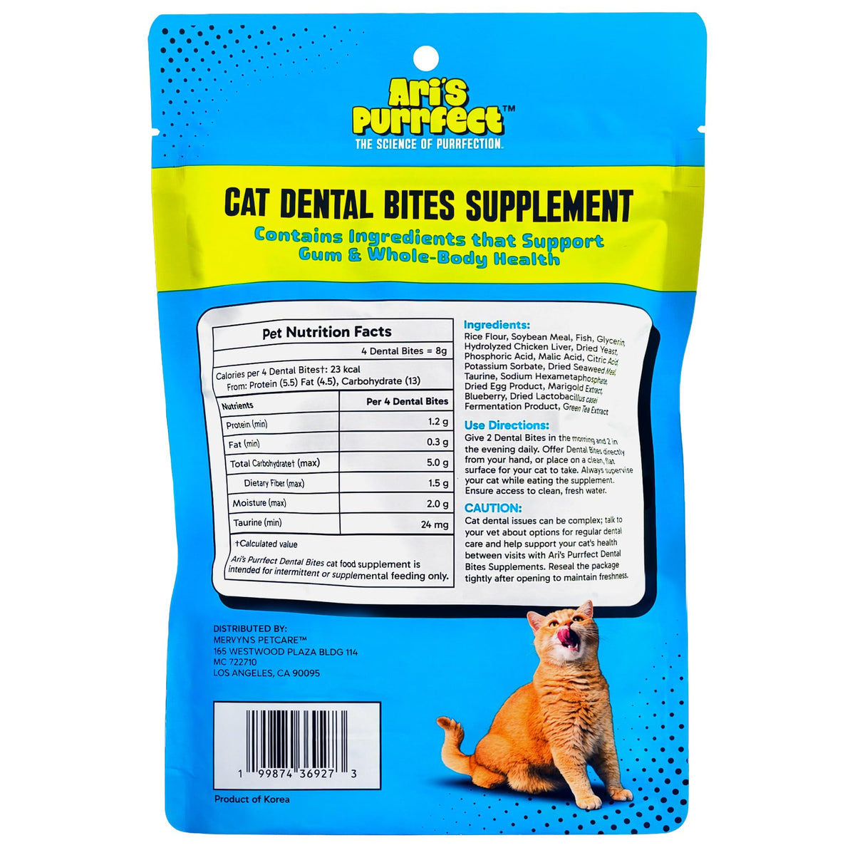 Cat Dental Chew Stick Bites Supplement with Taurine R69300