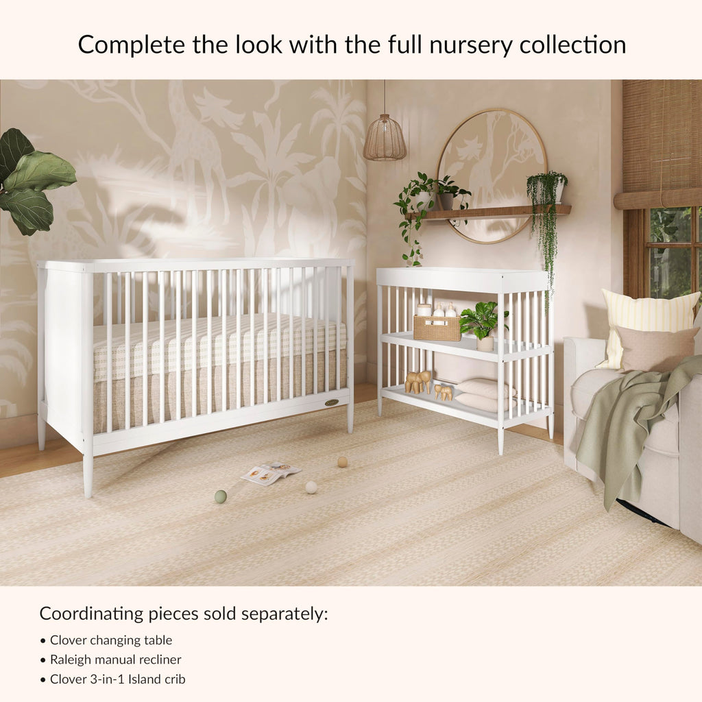 White Changing Table V881