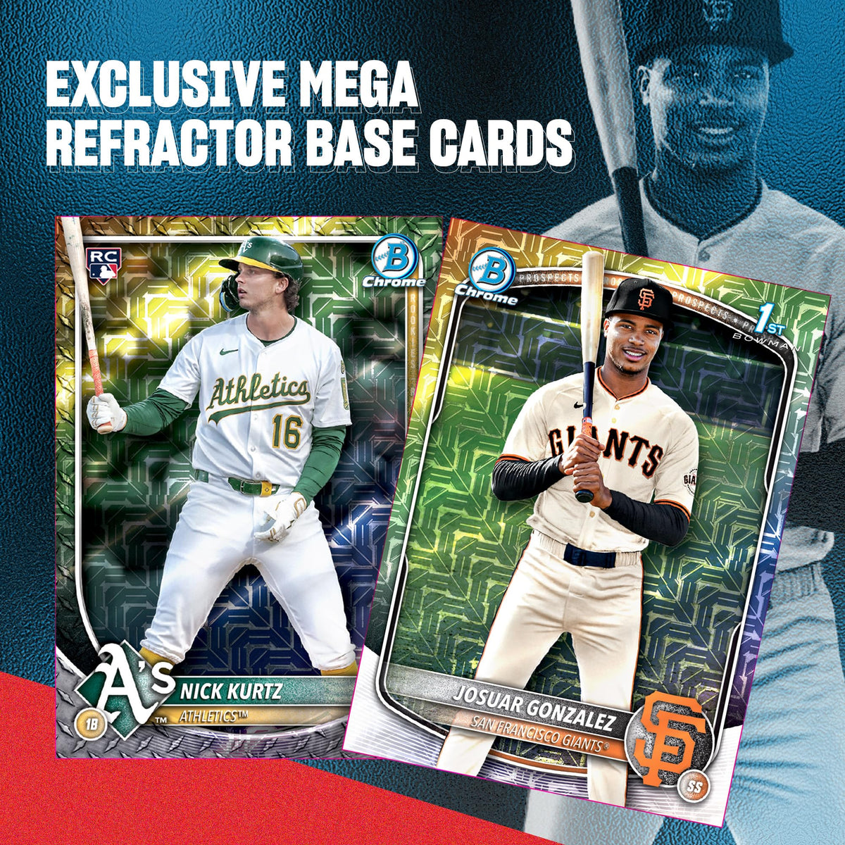 2025 Bowman Chrome Baseball Mega Box Q689