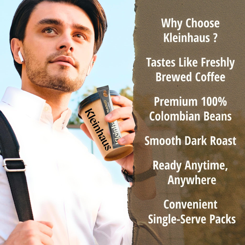 Dark Roast Instant Coffee Packets K645