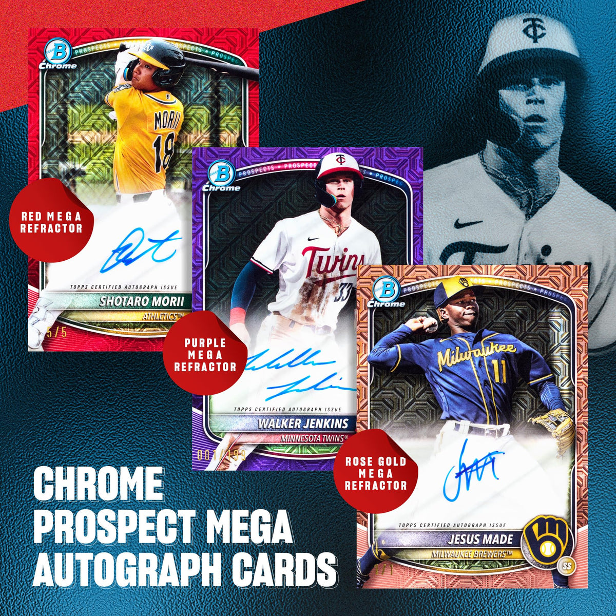 2025 Bowman Chrome Baseball Mega Box Q689
