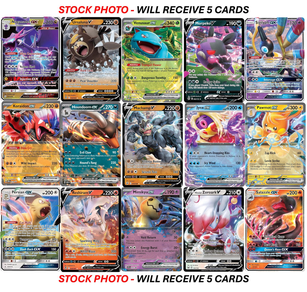 Pokemon Ultra Rare Card Lot G49844