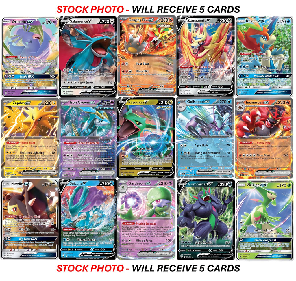 Pokemon Ultra Rare Card Lot G49844